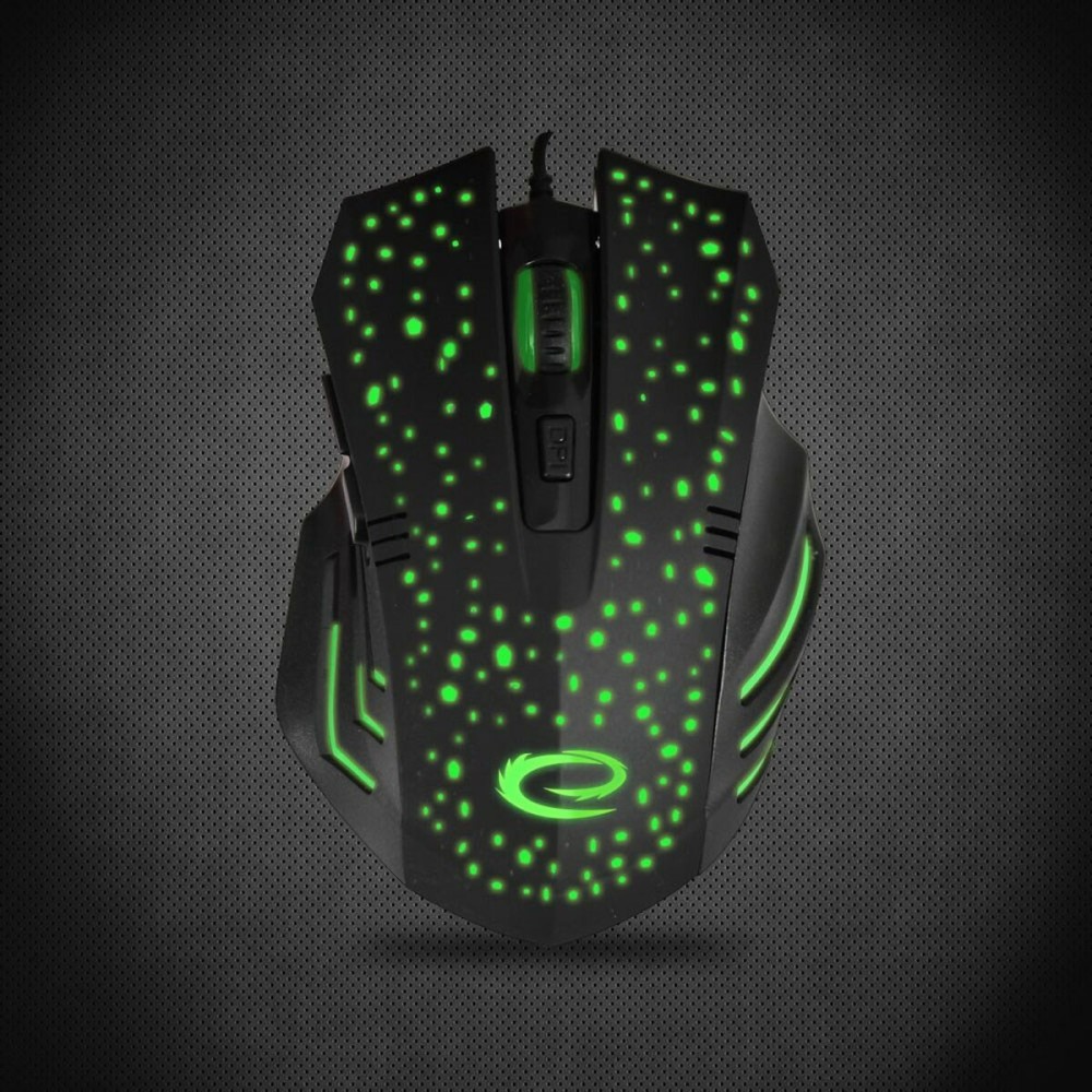 Souris Gaming Esperanza EGM212 Noir Vert