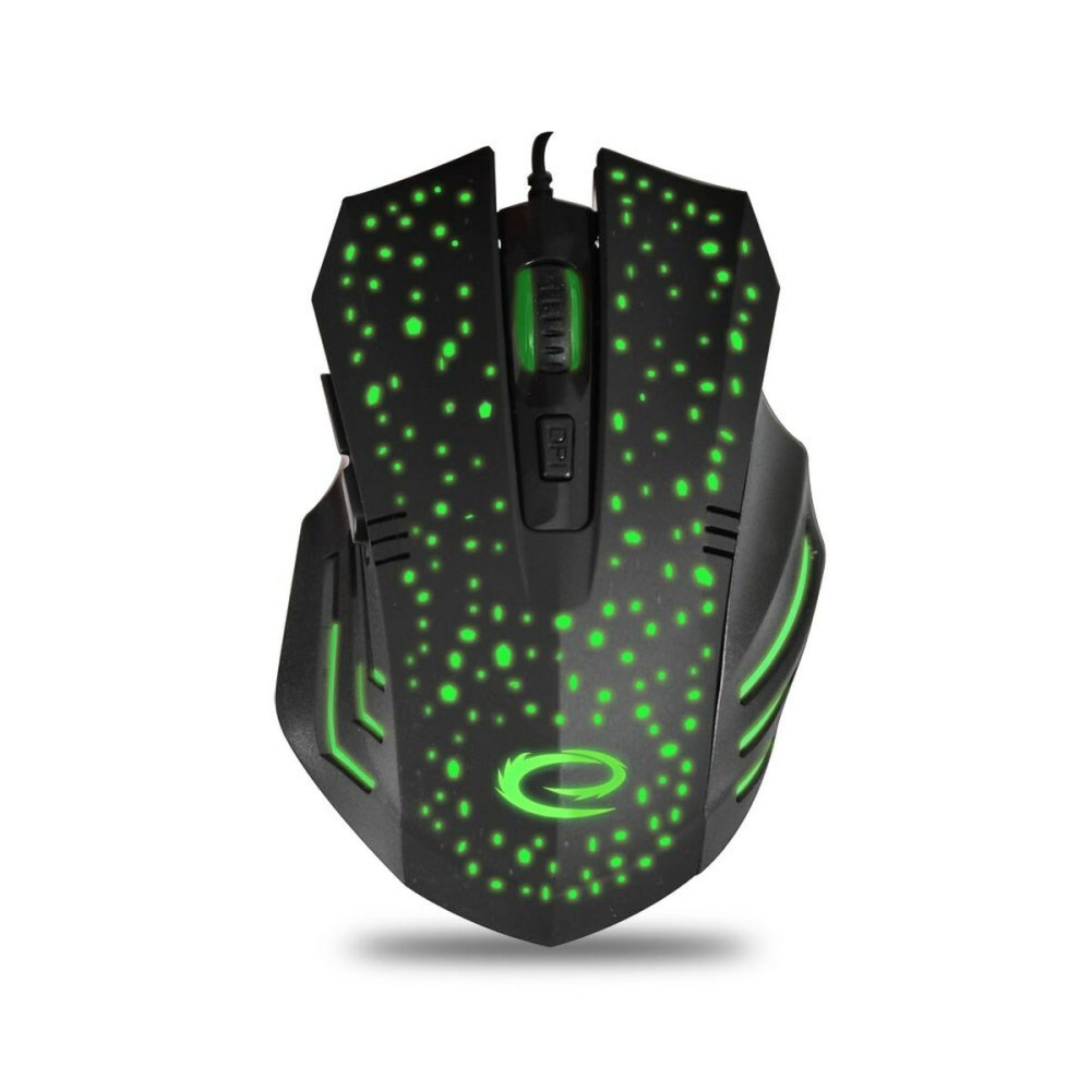 Souris Gaming Esperanza EGM212 Noir Vert