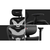 Gaming-Stuhl Huzaro Combat 8.0 Carbon Schwarz