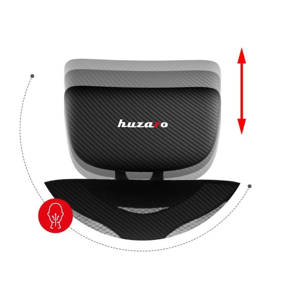 Gaming-Stuhl Huzaro Combat 8.0 Carbon Schwarz