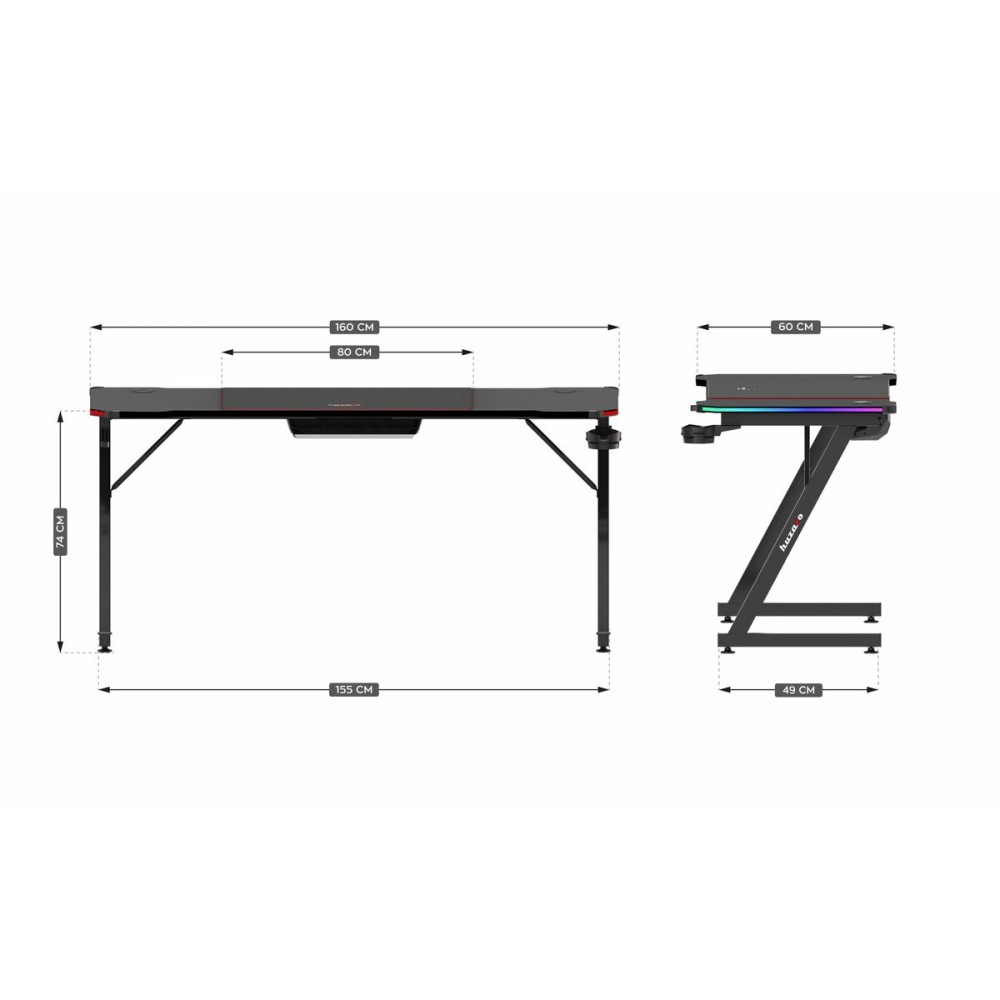 Desk Huzaro HZ-Hero 4.8 RGB