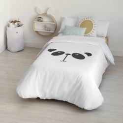 Housse de Couette Kids&Cotton Inder Noir 180 x 220 cm