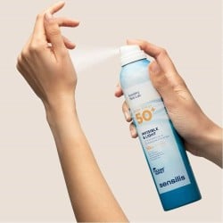 Spray Protecteur Solaire Sensilis Invisible and Light SPF 50+ 200 ml x 2