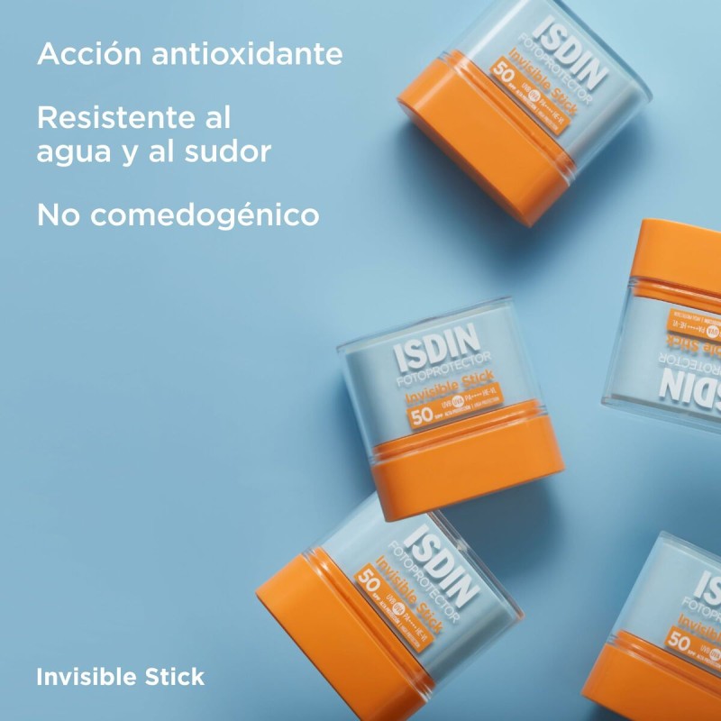 Sonnencreme-Stick Isdin Invisible Stick Spf 50 10 g