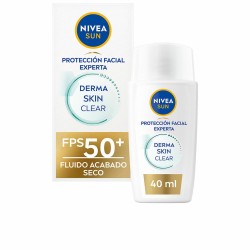 Facial Sun Cream Nivea Sun SPF 50+ 40 ml Anti-imperfections Fair skin