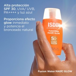 Facial Sun Cream Isdin Fusion Water Magic Glow Spf 30 50 ml