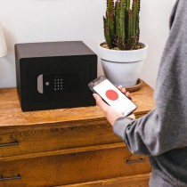 Coffre-fort avec Serrure Électronique Yale YSS/250/EB1 Noir