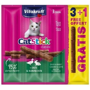 Snack für Katze Vitakraft CatStick Duck