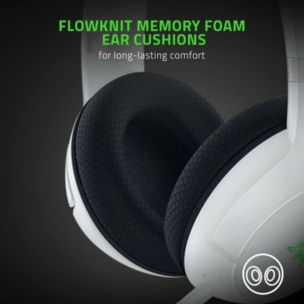 Kopfhörer mit Mikrofon Razer RZ04-03470300-R3M1 Weiß Bunt