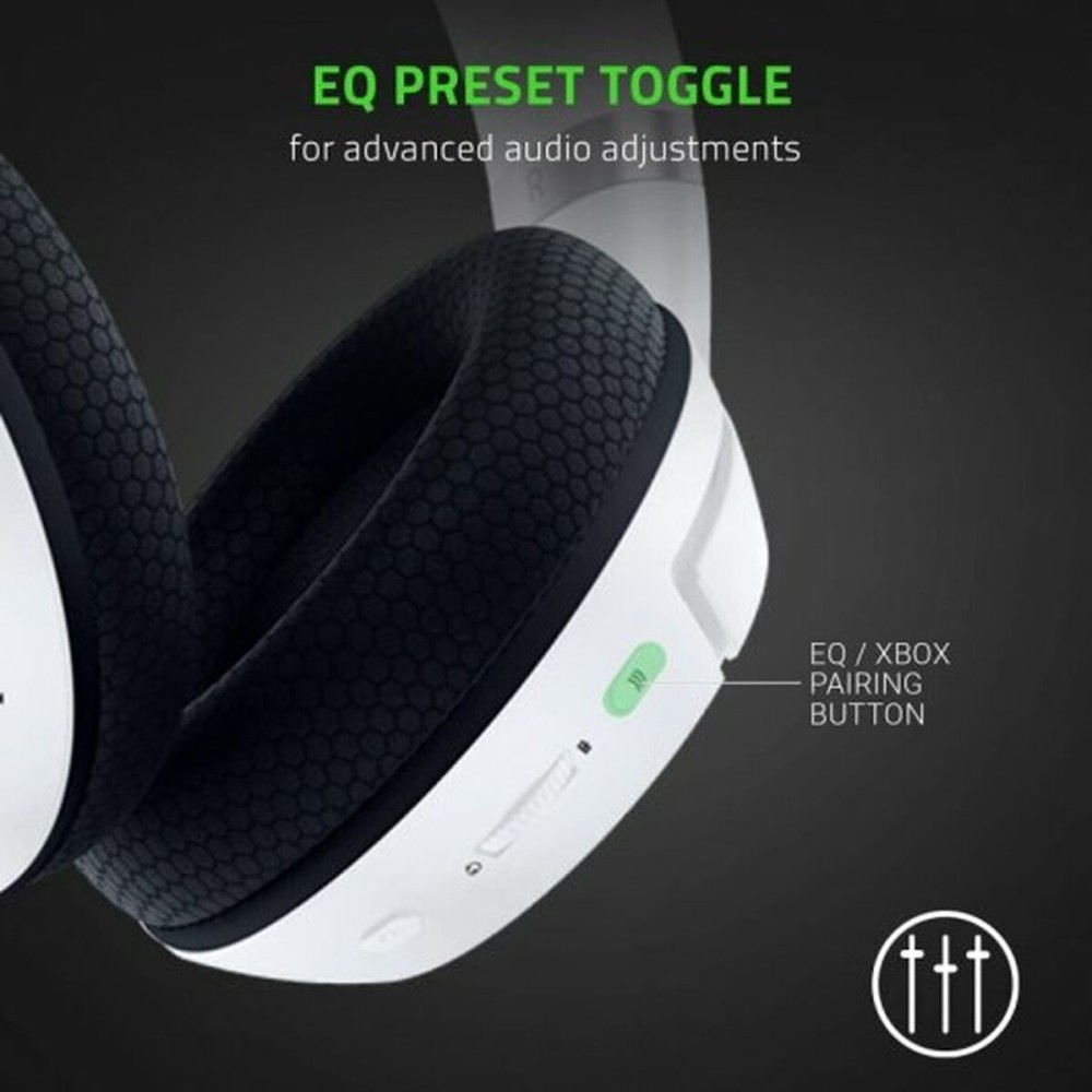 Kopfhörer mit Mikrofon Razer RZ04-03470300-R3M1 Weiß Bunt