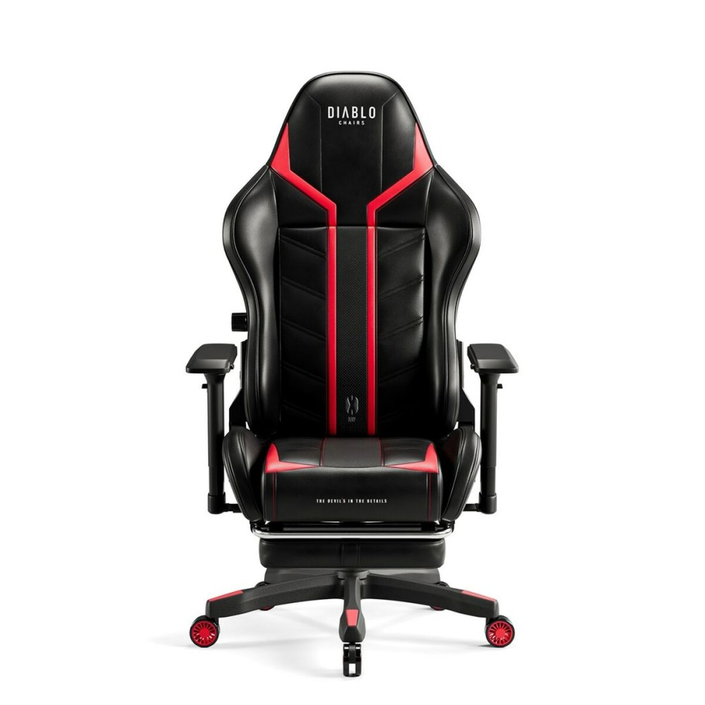Chaise de jeu Diablo Chairs Diablo X-Ray 2.0 Noir Rouge