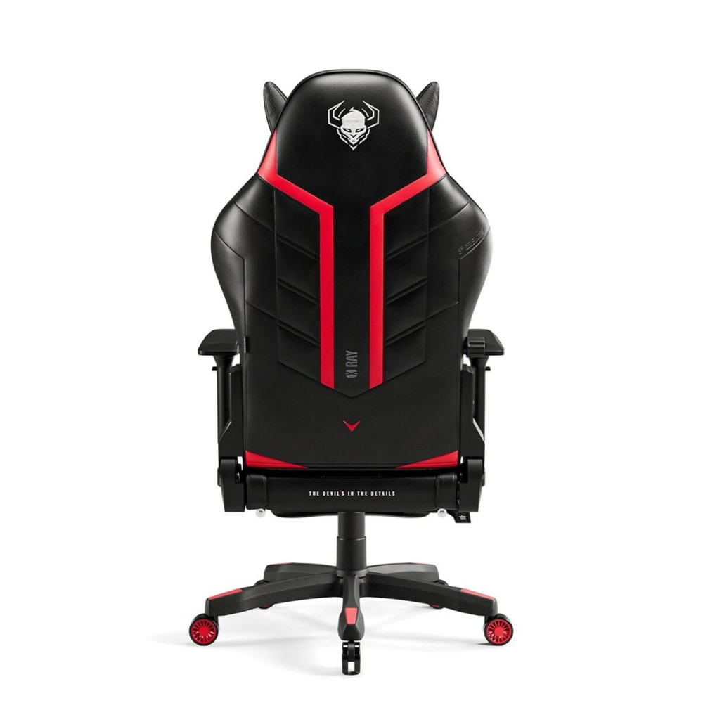 Chaise de jeu Diablo Chairs Diablo X-Ray 2.0 Noir Rouge