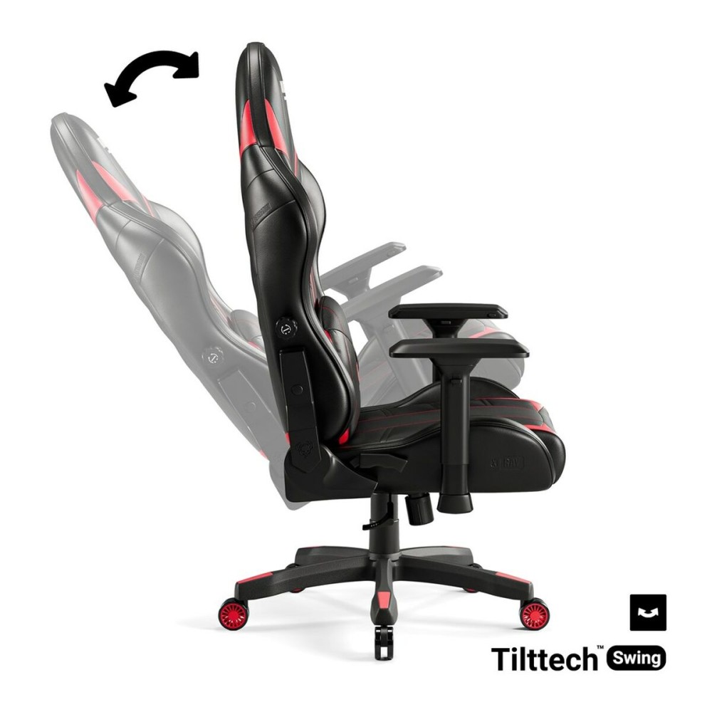 Chaise de jeu Diablo Chairs Diablo X-Ray 2.0 Noir Rouge