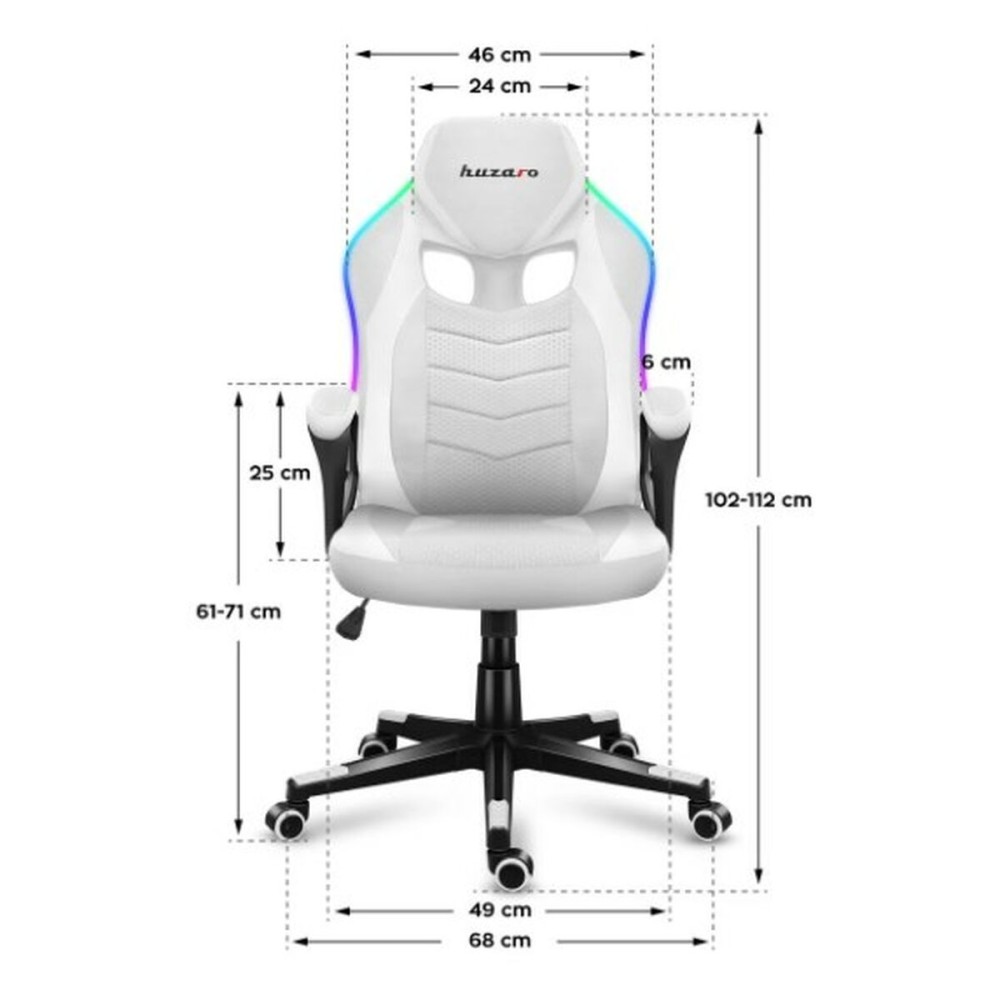 Gaming-Stuhl Huzaro Force 2.5 Weiß