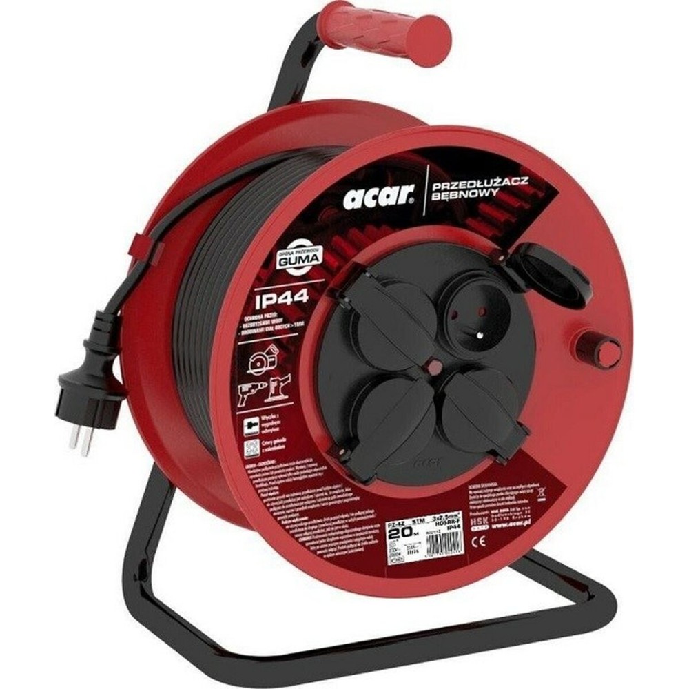 Câble de Rallonge Acar M02112 Noir 20 m