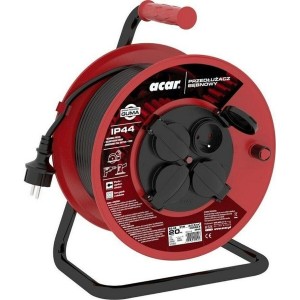 Extension Lead Acar M02112 Black 20 m