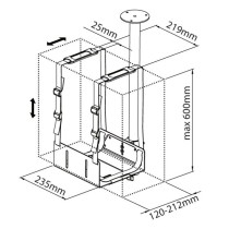 CPU Stand Techly 102246