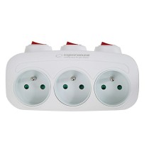 Steckdosenleiste Esperanza ELK307W 3 Stecker