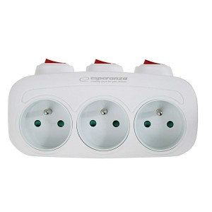 Multiprise Esperanza ELK307W 3 Prises