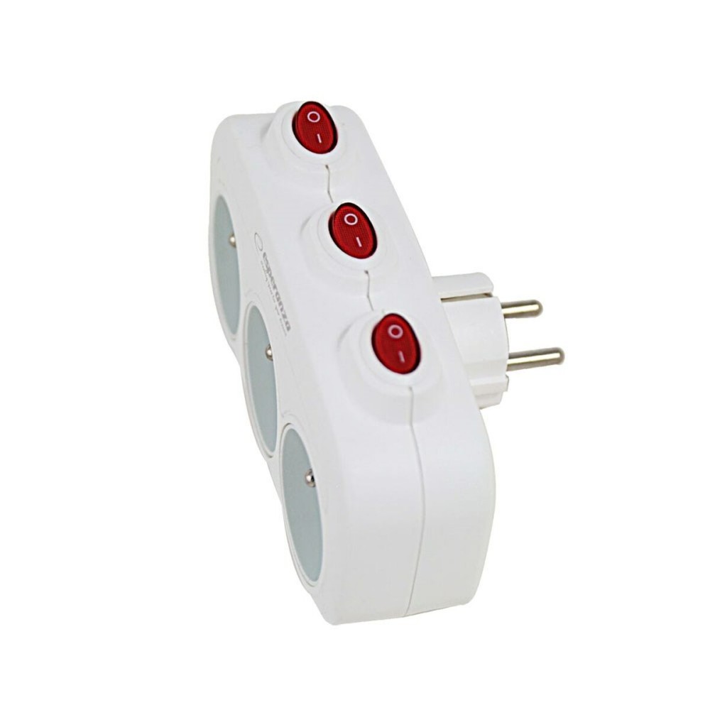 Steckdosenleiste Esperanza ELK307W 3 Stecker