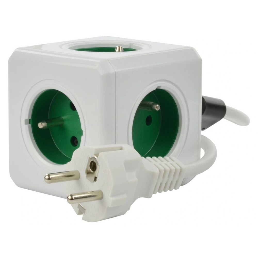 Plug adapter Allocacoc 2300GN/FREXPC 16 A 5 Plugs