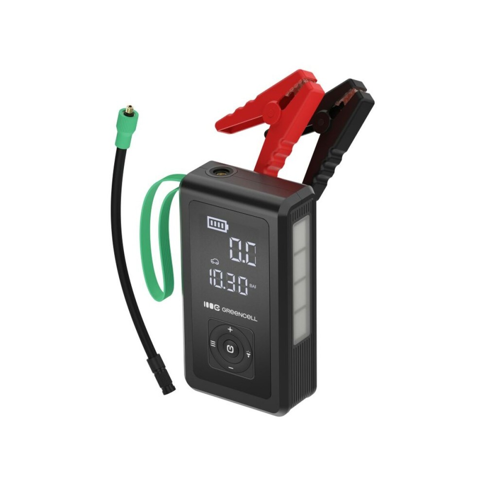 Powerbank Green Cell CJSGC03 Schwarz Hellgrün 8000 mAh