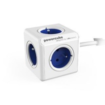 Bloc Cube Prises Allocacoc 2300BL/FREXPC Bleu Blanc 1,5 m
