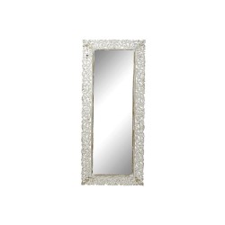 Miroir mural Home ESPRIT Blanc Verre Bois MDF Indien Décapé 66 x 3 x 164 cm