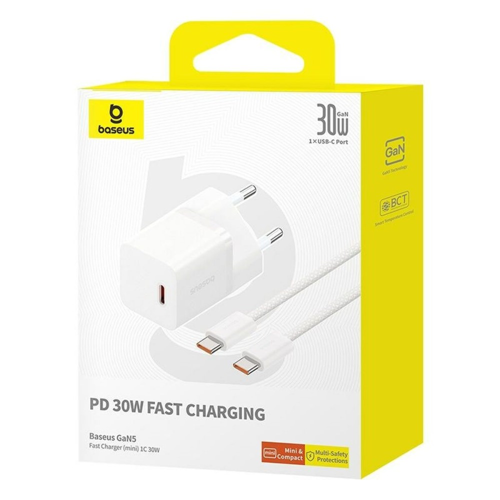 Wall Charger Baseus P10110902213-00 White 30 W