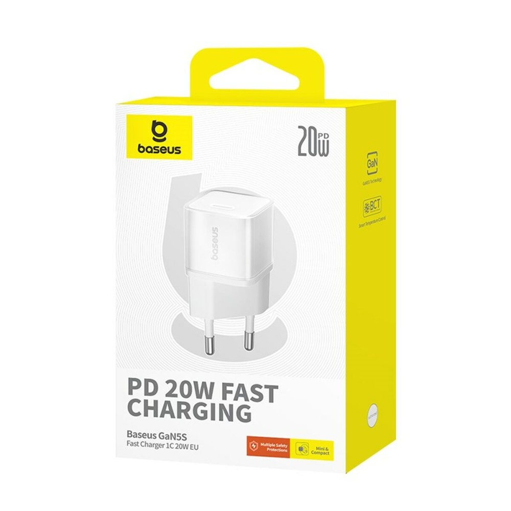 Wall Charger Baseus P10162503213-00 White 20 W