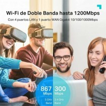 Router TP-Link Archer C6 300 Mbit/s Schwarz