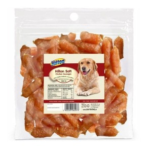 Hundesnack Hilton Soft chicken sausages Huhn 500 g