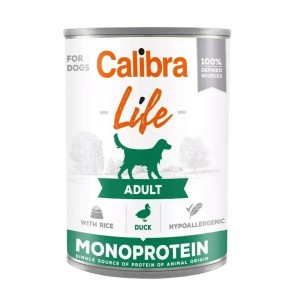 Nassfutter Calibra Life Adult Duck with rice 400 g