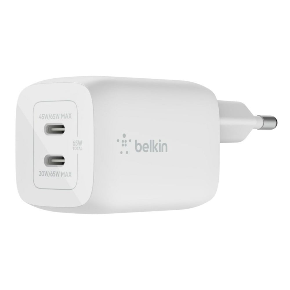 Chargeur mural Belkin WCH013vfWH Blanc 65 W (1 Unité)