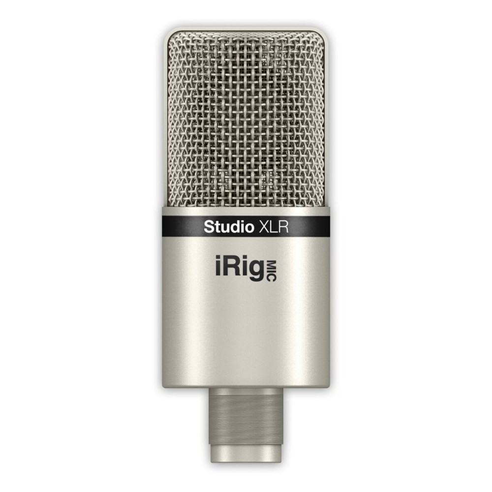 Microphone IK Multimedia IP-IRIG-MICSTDXLR-IN Argenté