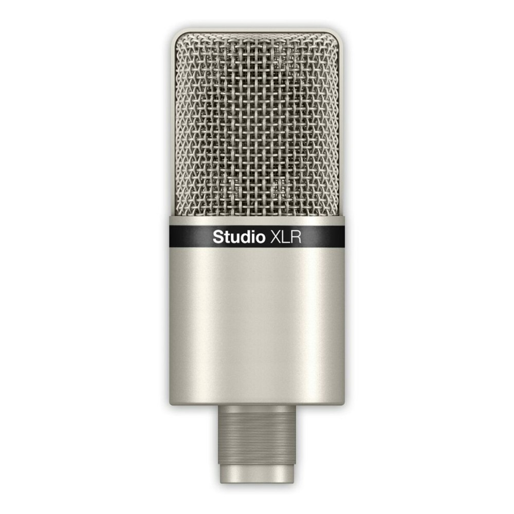 Microphone IK Multimedia IP-IRIG-MICSTDXLR-IN Argenté