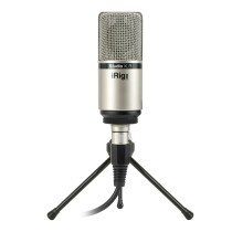 Microphone IK Multimedia IP-IRIG-MICSTDXLR-IN Argenté