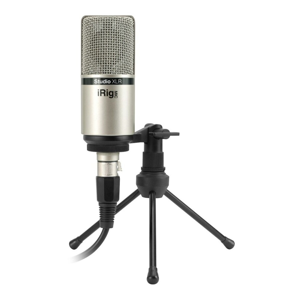 Microphone IK Multimedia IP-IRIG-MICSTDXLR-IN Silver