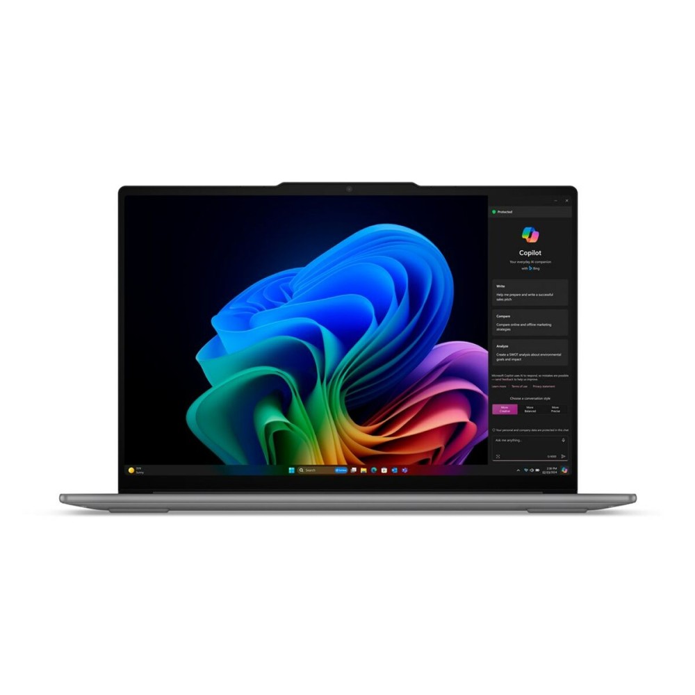 Ordinateur Portable Lenovo 83HM002SPB 15,3" intel core ultra 7 256V 16 GB RAM 512 GB SSD