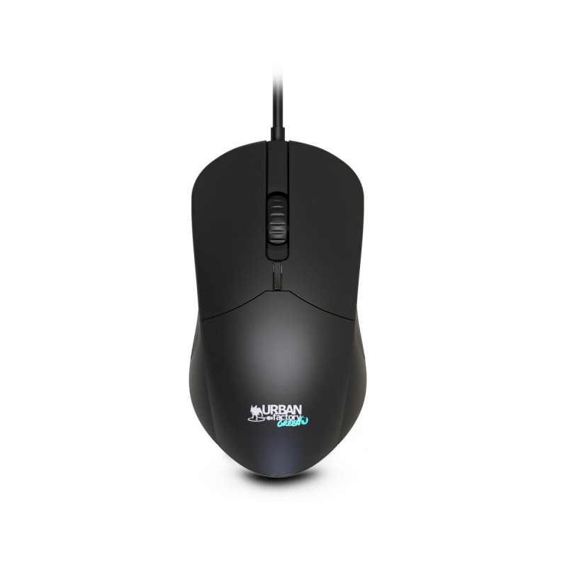 Mouse Urban Factory GWM01UF Schwarz 1200 DPI