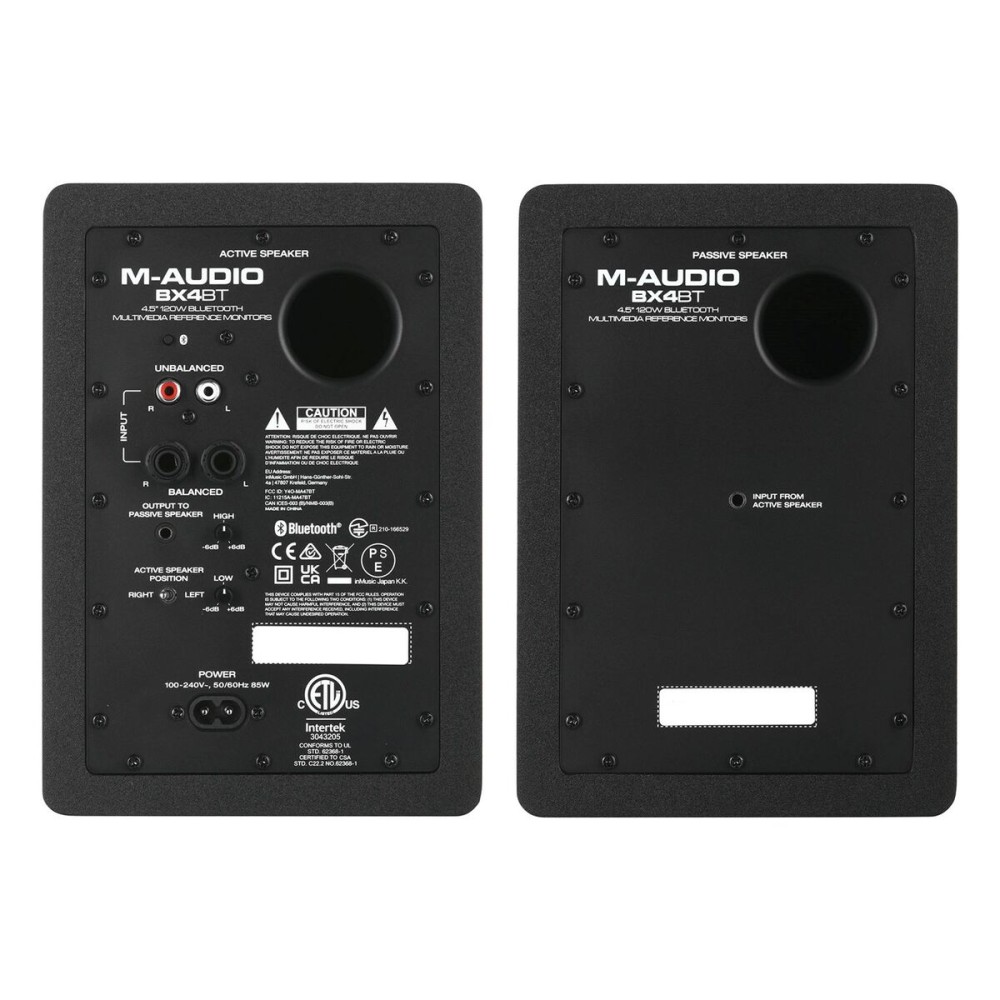 Moniteur de studio M-Audio BX4 PAIRBT 50 W