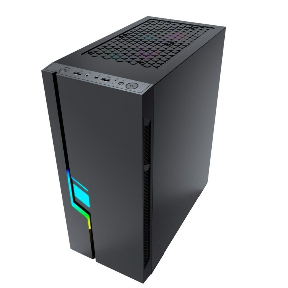 ATX Semi-Tower Gehäuse GEMBIRD CCC-FC-2000 Schwarz Bunt