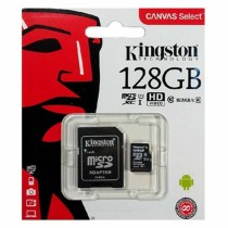 Carte Mémoire Micro SD avec Adaptateur Kingston Canvas Select Plus 128 GB