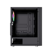 Boîtier ATX semi-tour GEMBIRD Fornax 2500 ARGB Noir Multicouleur