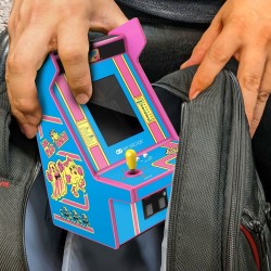 Tragbare Spielekonsole My Arcade Micro Player PRO - Ms. Pac-Man Retro Games Blau