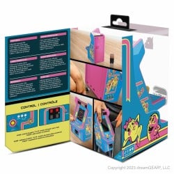 Tragbare Spielekonsole My Arcade Micro Player PRO - Ms. Pac-Man Retro Games Blau