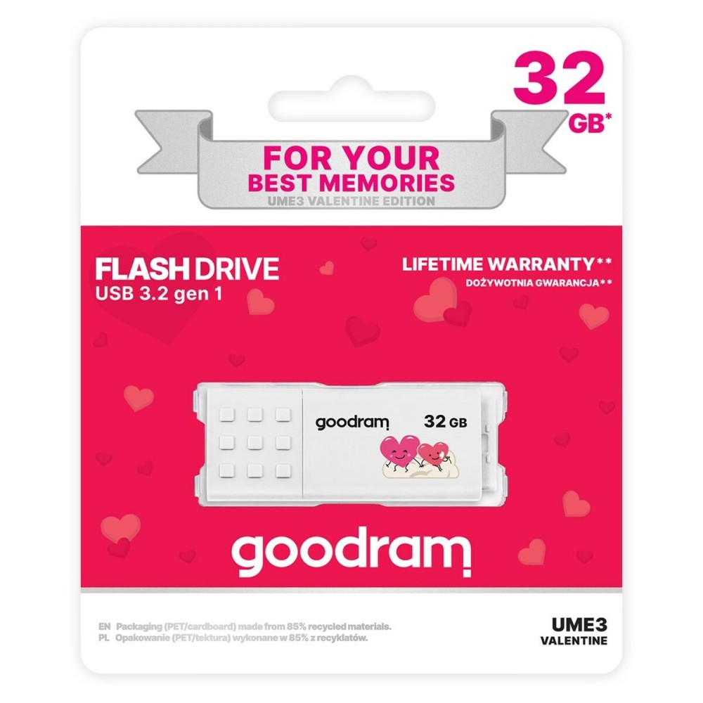Clé USB GoodRam UME3-0320W0R11-V Blanc 32 GB