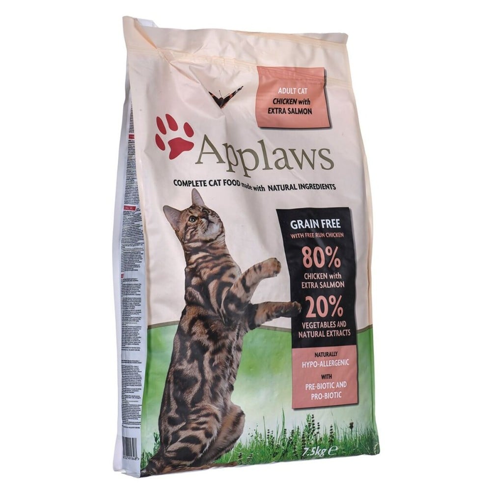 Fodder Applaws Chicken with salmon Adult Chicken Salmon Fish 7,5 kg