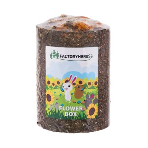 Kaninchenfutter Factoryherbs Flower Box Chinchilla Tortoise Nagetiere Sittich Kanarienvogel Vögel