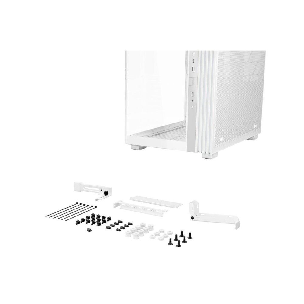 Boîtier ATX semi-tour Be Quiet! BGW66 Blanc Multicouleur